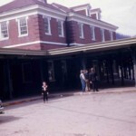 1950s Freight Depot, Logan, WV courtesy of Dewey Stepp. Image 1646. 1950s Freight Depot, Logan, WV