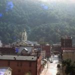 Early 1950s, Logan, WV copyrighted by Steve Fasnacht. Used with permission. 1950s Logan, WV