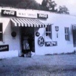 1952 Virgil Neace Store at the foot of Mill Creek Mountain at the head of Garrett Fork, Logan County. WV