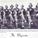 1954 LHS Yearbook Photo - The Majorettes 1954 LHS Yearbook Photo - The Majorettes, Logan, WV