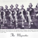 1954 LHS Yearbook Photo - The Majorettes 1954 LHS Yearbook Photo - The Majorettes, Logan, WV