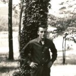 1960 Donis Bailey of Mud Fork at Cullodon Church camp ground. 1960 Donis Bailey of Mud Fork at Cullodon Church camp ground.