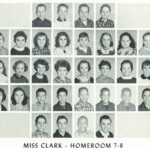 1960 Homeroom 7-8, Miss Clark. 1-3 Arnold Booth, 1-4 Grover Wellman, 2-1 Mary Newman, 2-2 Sharon Justice, 2-4 Elsie Dyer, 2-5 Kay Smith, 2-6 Betty Lewis, 3-2 Sharon Vance, 3-4 Margie Blankenship, 3-5 Linda Husarick, 3-6 Carol Smith, 3-7 Linda Daughtery, 4-3 Johnny Rainwater, 4-5 Jesse Martin, 4-6 Douglas Cobbs, 4-7 Obbie Cobbs, 5-4 Michael Lowe. 1960 Homeroom 7-8, Miss Clark