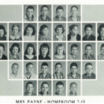 1960 Homeroom 7-13, Miss Payne. 2-1 Sue Ann Soler, 2-7 Jane Fleenor, 3-7 Danny Elkins, 4-4 James Lawson, 4-6 Jerry Pridemore, 5-1 Joe Akins. 1960 Homeroom 7-13, Mrs Payne