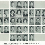 1960 Homeroom 8-3, Mr. McDermott. 1-1st James Mathis, 2nd Roger Owsley 2- 2nd Patricia Husarick, 3rd Geraldine Baisden, 5th Barbara Frye, 6th Pattie York, 7 Virgie Bryant, 8th Joan Napier 3- 3rd Gerema Miller, 5th Judie Mullins, 6th Doug Browning, 7th John Esposito, 8th Bradley Grose 4- , 4th George Mathis, 6th Thomas Howerton, 7th Charlie Marino, 8th Jim Perry 5- 3rd Jimmy Ramsey. 1960 Homeroom 8-3, Mr. McDermott