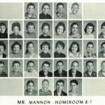 1960 Homeroom 8-7, Miss Mannon (not Mr. Mannon). 1- 4th Roger Pearson 2- 6th Martha Horton 3- 4th Mary Belcher, 5th Annabelle Knott, 7th George Harmon, 8th Jerry Baisden 4-1st Dale Scott, 3rd Danny Bartram, 6th Donny Runyon, 7th Larry Sargent, 8th Walter Jones 5- 2nd James Patterson. 1960 Homeroom 8-7, Mr. Mannon. 1- 4th Roger Pearson 2- 6th Martha Horton 3- 4th Mary Belcher, 5th Annabelle Knott, 7th George Harmon, 8th Jerry Baisden 4-1st Dale Scott, 3rd Danny Bartram, 6th Donny Runyon, 7th Larry Sargent, 8th Walter Jones 5- 2nd James Patterson.