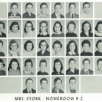 1960 Homeroom 9-2, Mrs. Stork. 1- Wayne Thompson, 3rd Danny Vance, 4th David Nagy, 5th Richard Lazar, 2- _, Retha Bachtel, Anna Hilton, Margaret Gallermore, _, Jeanette Sketts, Gwendolyn Brooks, Deloris Watts 3- Charlotte Shipe, Rebecca Cook, _, Linda Field, _, _, Brenda Bevino, Rose Pennington 2 _, Bernieda Napier, Mary Franes Griffin, Lynn McRoberts, Carolyn Blanknship, _, _, Raymond Evans 1960 Homeroom 9-2, Mrs. Stork