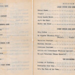1963 Logan Spring Band Concert booklet courtesy of Keith Gibson. 1963 Logan, WV band concert booklet