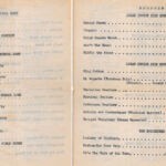 1963 Logan Spring Band Concert booklet courtesy of Keith Gibson. 1963 Logan, WV band concert booklet