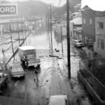 1963 Flood at Black Bottom courtesy of Robert McCormack. 116483 Logan County, WV 1972 Flood at Black Bottom