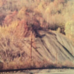 1976ccoal mine slate outcrop at Omar, WV courtesy of Bob Piros. 1976 Coal Mine Slate Outcrop at Omar, WV