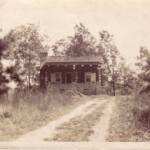 1940s Log Cabin on Blair Mountain WV. <br /> Courtesy of Judith (Burgess) Cassie. Blair Mountain, Logan County WV