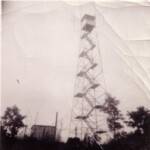 1940s Fire Tower Blair Mountain WV. <br />Courtesy of Judith (Burgess) Cassie. Fire Tower, Blair Mountain, Logan County WV