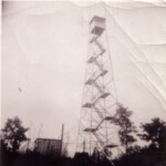 1940s Fire Tower Blair Mountain WV. <br />Courtesy of Judith (Burgess) Cassie. Fire Tower, Blair Mountain, Logan County WV