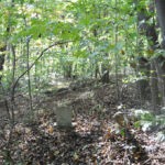(250) The back side of the headstones of Granny Patsy, Granny Dora and Aunt Lydia. 250