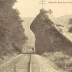 About 1906, Whitcombs Rock east of Fayette, WV. About 1906, Whitcombs Rock east of Fayette, WV.