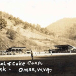 Ball Park - Omar, WV. Image 1344. Vintage photo of the Ball Park at Omar, WV.