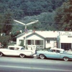 Bud Fry´s Service Station at Stollings. Image 1453. The person who contributed this photo said he didn't remember from whom or where he got it. 1950s photo of Bud Fry's Service Station at Stollings, Logan County,, WV