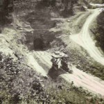 Photo of building the tunnel from Trace Creek to Holden, WV.