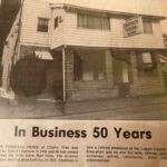Chatman Funeral Home at Cherry Tree. Logan Banner clipping courtesy of Dwight Williamson. Chatman Funeral Home at Cherry Tree, Logan County, WV