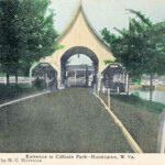 About 1905 Cliffside Park Entrance, Huntington, WV. About 1905 Cliffside Park Entrance, Huntington, WV