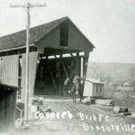 Boothsville, WV covered bridge. Image 2899. Photo of a covered bridge at Boothsville, WV
