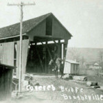 Boothsville, WV covered bridge. Image 2899. Photo of a covered bridge at Boothsville, WV