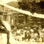 Downtown Logan during the Battle of Blair Mountain, from the collection Harriett Herald courtesy of her nephew, Dennis Herald. Logan, WV