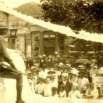 Downtown Logan during the Battle of Blair Mountain, from the collection Harriett Herald courtesy of her nephew, Dennis Herald. Logan, WV