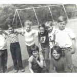 Mrs. Hutchinson, teacher (not shown). E Hager, Scott Maynard, Terry Robinett, John Cooper, Glen Sparilding, Billy Ruggles, Terry ?. Photo courtesy of Jane Kelley. Please leave a comment to correct the any of the names. Earling Grade School 1961-62 , Logan County, WV