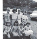 Mrs. Hutchinson, teacher (not shown). Donna Caldwell, Brenda Debta, Mary Blankenship, and Josephine Lamber. Photo courtesy of Jane Kelley. Please leave a comment to correct the any of the names. Earling Grade School 1961-62 , Logan County, WV
