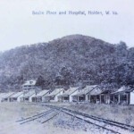 Early postcard of Beebe Place and Hospital at Holden, WV