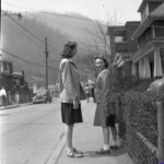 Stratton Street, early 1940s, Logan, WV