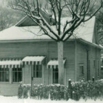 1948 photo of the Edward Atkins Home at Cherry Tree. 1948 photo of the Edward Atkins Home at Cherry Tree, Logan County, WV.
