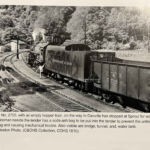 The Park´s Engine No. 2755 in 1947 courtesy of Justin Akers. Image 1649. Train Engine No. 2755, Chief Logan State Part, Logan County, WV.