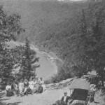 Old photo of Hawks Nest Road, WV Old photo of Hawks Nest Road, WV
