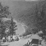 Old photo of Hawks Nest Road, WV Old photo of Hawks Nest Road, WV