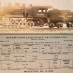 Locomotive Number 4 built for Island Creek R. R. Holden, Logan County, WV.