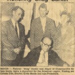 Fletcher (Shag) Barker, Connie Ellis, Ernie Meade and Ivan Pridemore, Chapmanvaill, Logan County, WV