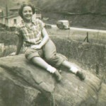 1950s Joan Nored at Whitman, WV. 8123 1950s Joan Nored at Whitman, WV