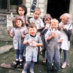 Late 1950s, Lucian and Florence Baisden´s Gas Station at Mud Fork courtesy of Connie Baisden Marsh. Back row left to right, the 2nd is Paul Keener, 3rd is Gayle (Keener) Rapp. If you can recognize anyone, please leave a comment. Ref. image MF6791. Lucian Baisden's Gas Station at Mud Fork, Logan County, WV