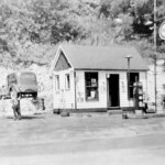 Logan County, WV Gas Station c1940s or earlier. Image 14691. Logan County, WV Gas Station c1940s