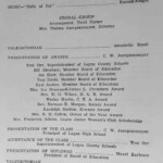 Logan High 1964 Graduation Commencement Program courtesy of Bob Piros. Logan High 1964 Graduation Commencement Program, Logan, WV