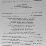 Logan High 1964 Graduation Commencement Program courtesy of Bob Piros. Logan High 1964 Graduation Commencement Program, Logan, WV