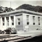 Logan, WV Post Office circa 1935 courtesy of Kenneth Singleton. 71622 Logan, WV Post Office circa 1935