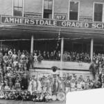 Mid 1920s Amherstdale School, Logan County, WV courtesy of Lynn Skaggs Davis. Mid 1920s Amherstdale School, Logan County, WV