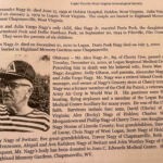 Nagy's Grocery Store owners Alex Nagy Sr. and Alex Jr., Cherry Tree, Logan County, WV. Image 1922. Excerpt from the Logan County Genealogical Society newsletter. Nagy's Grocery owners Alex Nagy Sr. and Alex Jr., Cherry Tree, Logan County, WV.