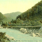 New River Suspension Bridge WV New River Suspension Bridge