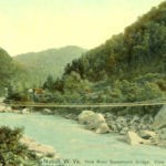 New River Suspension Bridge WV New River Suspension Bridge