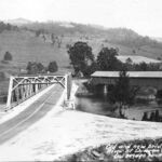 Old and New Covered Bridge Cheat River, Dawson Camp, WV Old and New Covered Bridge Cheat River, Dawson Camp, WV